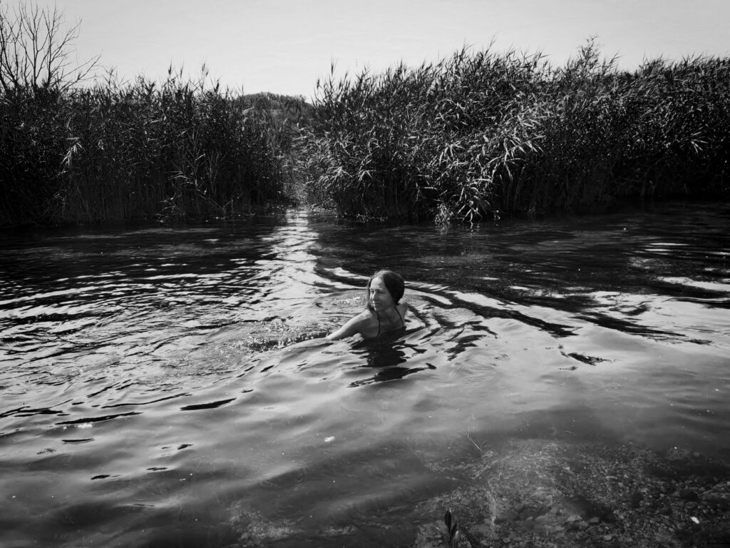 Baignade naturelle aménagée en lac