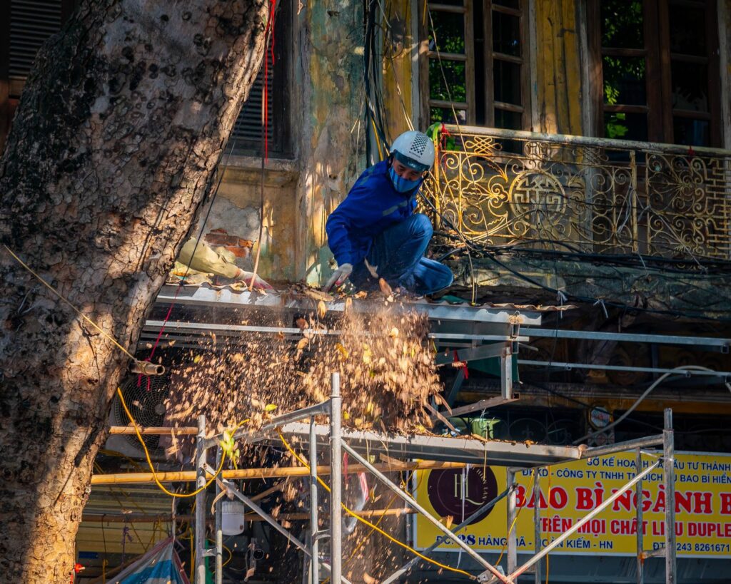 Prévention des chutes de hauteur en entreprise
